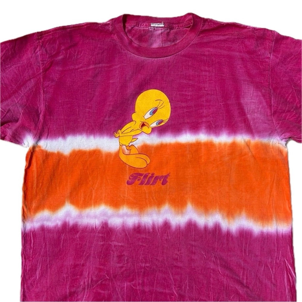 Vintage‎ Tweety Tie Dye Flirt Shirt